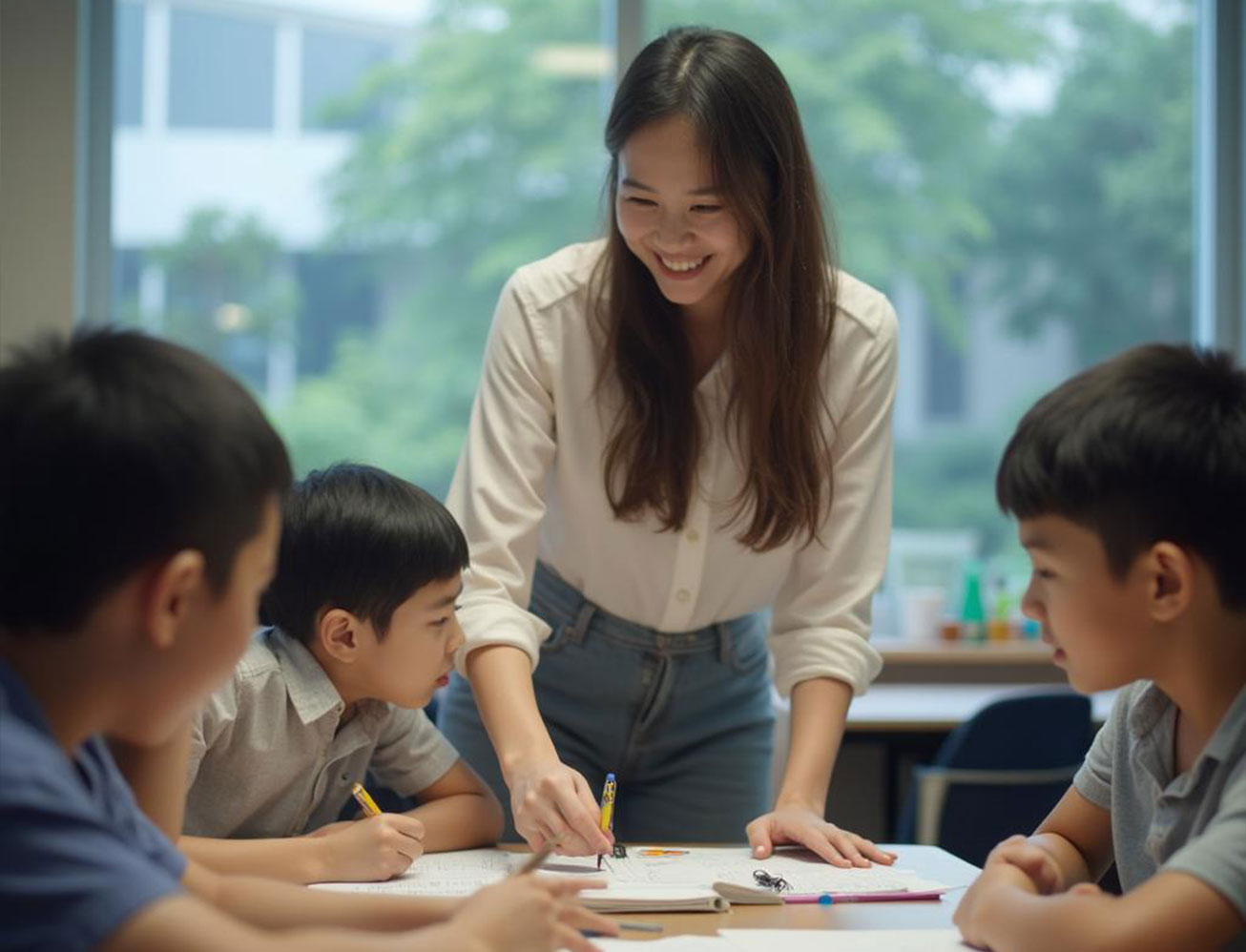 Experienced tutor for English tuition classes at The Brainarium